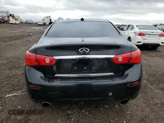 2015 Infiniti Q50 z VIN JN1BV7ARXFM399570, wystawiony jako Copart lot #57673905 z przebiegiem 126 841 mil mil oraz Szkoda całkowita • Salvage title. Historia ofert i sprzedaży dostępna na DreamBid. Obrazek 6.