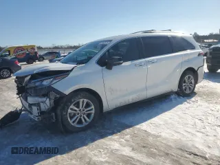 2023 Toyota Sienna XSE 25th Anniversary z VIN 5TDCSKFC4PS074906, wystawiony jako Copart lot #87883375 z przebiegiem 45 409 mil mil oraz Szkoda całkowita • Salvage title. Historia ofert i sprzedaży dostępna na DreamBid. Obrazek 1.