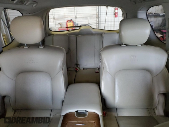 2013 Infiniti QX56 with VIN JN8AZ2NF7D9550997, listed as a Copart auction lot 49058135 with 183,369 mi miles and Salvage Title. Bid and sale history available at carsss.com. Image 10.