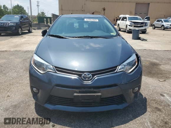 2014 Toyota Corolla L with VIN 2T1BURHE7EC045757, listed as a Copart auction lot 62062865 with 142,578 mi miles and Salvage title. Bid and sale history available at DreamBid. Image 5.