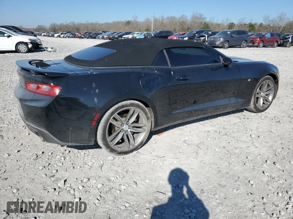 2017 Chevrolet Camaro 1LT with VIN 1G1FB3DS0H0174074, listed as a Copart auction lot 46673875 with 142,469 mi miles and Salvage Title. Bid and sale history available at carsss.com. Image 3.
