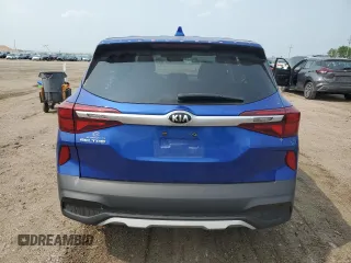 2021 Kia Seltos LX with VIN KNDEPCAA6M7176235, listed as a Copart auction lot 60314545 with 30,819 mi miles and Salvage title. Bid and sale history available at DreamBid. Image 6.