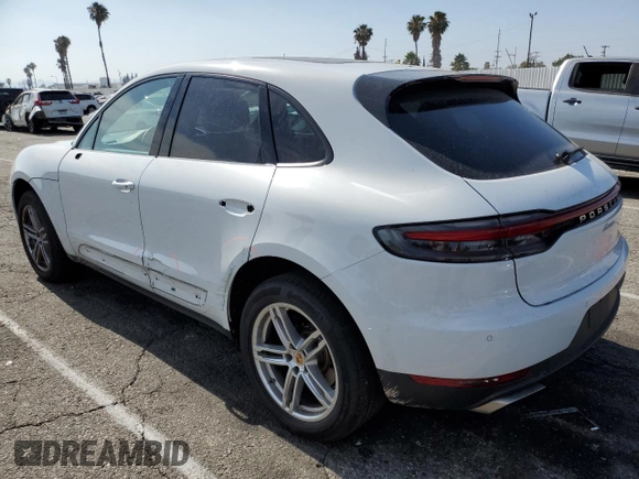 2021 Porsche Macan with VIN WP1AA2A54MLB13010, listed as a Copart auction lot 61052585 with 25,738 mi miles and Salvage title. Bid and sale history available at DreamBid. Image 2.