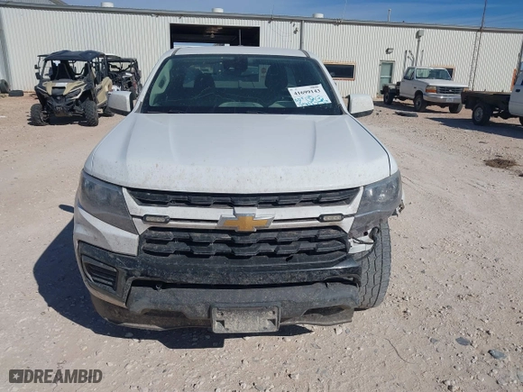 2022 Chevrolet Colorado 2WD LT with VIN 1GCHSCEA3N1118240, listed as a IAAI auction lot 41699143 with 109,823 mi miles. Bid and sale history available at carsss.com. Image 12.