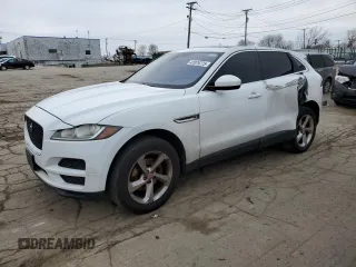 2020 Jaguar F-Pace 25t with VIN SADCS2FX7LA644590, listed as a Copart auction lot 47079775 with 81,487 mi miles and Clean Title. Bid and sale history available at DreamBid. Image 1.