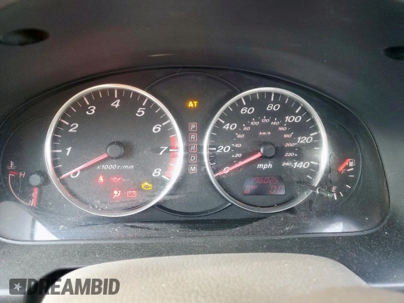 2004 Mazda 6 i with VIN 1YVFP80C045N43804, listed as a Copart auction lot 45563525 with 176,025 mi miles and Salvage Title. Bid and sale history available at DreamBid. Image 9.