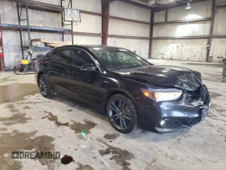 2019 Acura TLX w/A-Spec Pkg with VIN 19UUB3F61KA003142, listed as a Copart auction lot 72065813 with 95,655 mi miles. Bid and sale history available at carsss.com. Image 4.