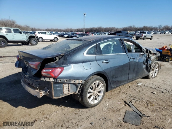2020 Chevrolet Malibu LT with VIN 1G1ZD5ST5LF024904, listed as a Copart auction lot 88332625 with 0 mi miles and Non Repairable. Bid and sale history available at carsss.com. Image 3.