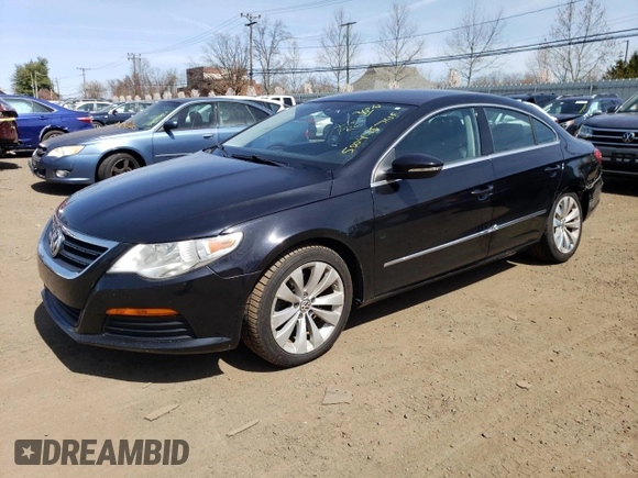2012 Volkswagen CC Sport PZEV with VIN WVWMP7ANXCE549678, listed as a Copart auction lot 50047574 with 90,333 mi miles and Salvage Title. Bid and sale history available at carsss.com. Image 1.