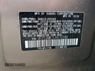 2018 Subaru Forester Touring with VIN JF2SJAWC9JH570189, listed as a Copart auction lot 57940935 with 76,574 mi miles and Salvage title. Bid and sale history available at DreamBid. Image 13.