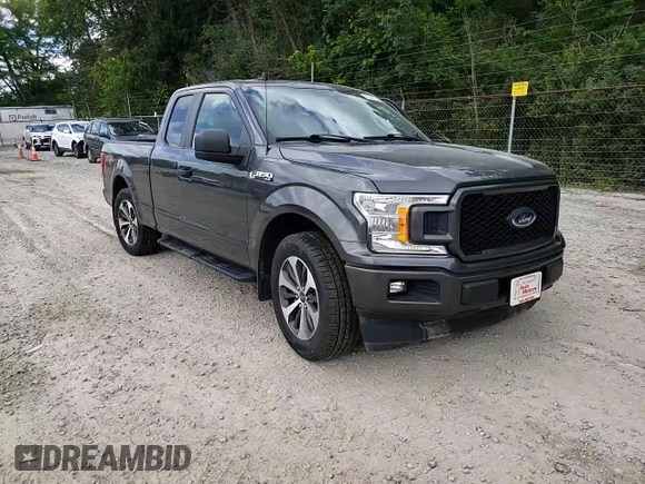 2020 Ford F-150 XL with VIN 1FTEX1CP5LFC31512, listed as a Copart auction lot 65382165 with 131,585 mi miles and Salvage title. Bid and sale history available at DreamBid. Image 13.