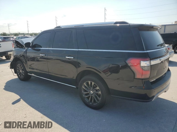 2019 Ford Expedition Max Limited with VIN 1FMJK1KTXKEA50904, listed as a Copart auction lot 58481014 with 106,539 mi miles and Salvage Title. Bid and sale history available at DreamBid. Image 2.