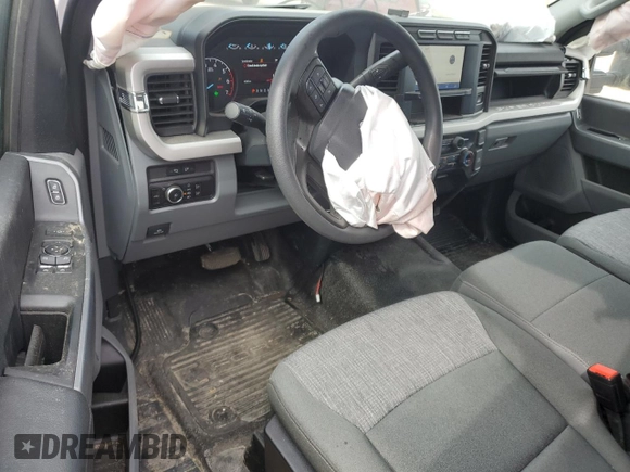 2024 Ford F-350 XL with VIN 1FTRF3BN4REF47739, listed as a Copart auction lot 55685555 with 4,103 mi miles and Salvage title. Bid and sale history available at DreamBid. Image 8.