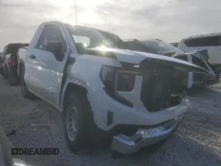 2023 GMC Sierra 1500 with VIN 3GTNHAED9PG162683, listed as a Copart auction lot 43262795 with Not Provided miles and Salvage Title. Bid and sale history available at DreamBid. Image 4.
