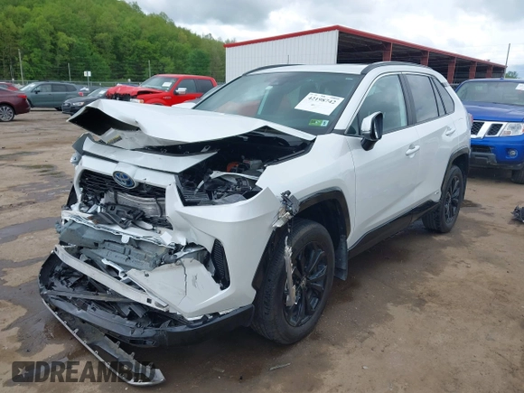 2024 Toyota RAV4 Hybrid SE with VIN 2T3T6RFV3RW066117, listed as a IAAI auction lot 42198742 with 12,352 mi miles and . Bid and sale history available at DreamBid. Image 20.