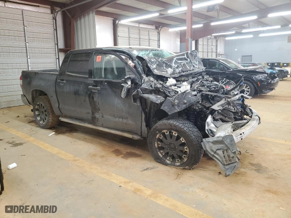 2014 Toyota Tundra 4WD Truck SR5 with VIN 5TFDW5F18EX351282, listed as a Copart auction lot 46852485 with NaN miles and Salvage Title. Bid and sale history available at carsss.com. Image 4.