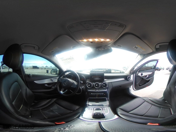 2015 Mercedes-Benz C-Class C 300 with VIN 55SWF4JB3FU091838, listed as a IAAI auction lot 42018413 with 98,338 mi miles. Bid and sale history available at carsss.com. Image 20.