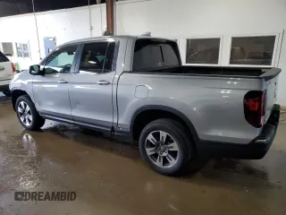 2019 Honda Ridgeline RTL-T with VIN 5FPYK3F60KB009495, listed as a Copart auction lot 61578405 with 90,586 mi miles and Salvage title. Bid and sale history available at DreamBid. Image 2.