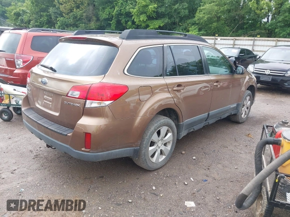 2012 Subaru Outback 2.5i with VIN 4S4BRCAC1C1249197, listed as a IAAI auction lot 42345390 with 97,988 mi miles and . Bid and sale history available at DreamBid. Image 4.
