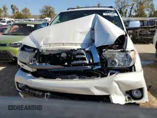 2016 Toyota Sequoia Platinum with VIN 5TDDW5G12GS132261, listed as a Copart auction lot 71870483 with 0 mi miles and Salvage Title. Bid and sale history available at carsss.com. Image 5.