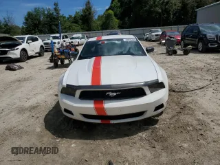 2010 Ford Mustang V6 with VIN 1ZVBP8AN1A5158085, listed as a Copart auction lot 61070745 with Not provided miles and Salvage title. Bid and sale history available at DreamBid. Image 5.