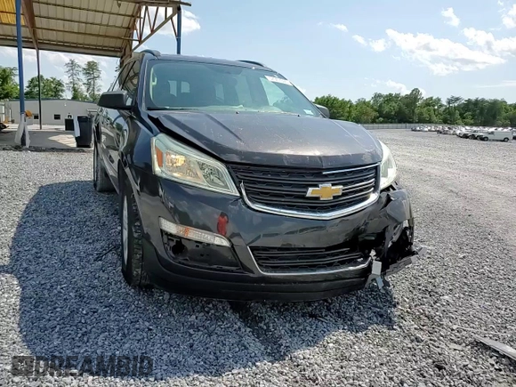 2017 Chevrolet Traverse LS с VIN 1GNKVFED6HJ176640, выставлен на аукционе Copart как лот 57057695 с пробегом Не указан миль и Списание • Salvage title. История ставок и продаж доступна на DreamBid. Изображение 14.