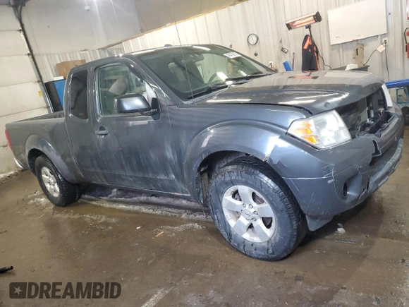 2012 Nissan Frontier SV with VIN 1N6AD0CU7CC480206, listed as a Copart auction lot 46458685 with 126,523 mi miles and Salvage title. Bid and sale history available at DreamBid. Image 4.
