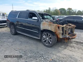 2015 Chevrolet Suburban LTZ with VIN 1GNSCKKC2FR509683, listed as a IAAI auction lot 41751537 with 189,590 mi miles and . Bid and sale history available at DreamBid. Image 1.