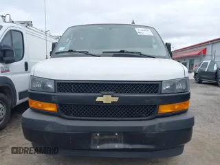 2023 Chevrolet Express Cargo with VIN 1GCWGAFP4P1176442, listed as a IAAI auction lot 42109509 with 42,680 mi miles and . Bid and sale history available at DreamBid. Image 11.
