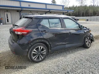 2020 Nissan Kicks SV with VIN 3N1CP5CV0LL529455, listed as a Copart auction lot 47615065 with 88,605 mi miles and Salvage Title. Bid and sale history available at DreamBid. Image 3.
