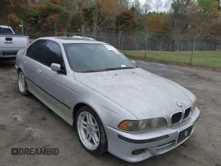 2003 BMW 5 Series 540iA with VIN WBADN63413GN89511, listed as a IAAI auction lot 41902853 with 1 mi miles. Bid and sale history available at carsss.com. Image 1.