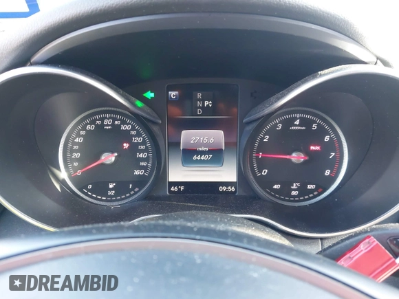 2016 Mercedes-Benz C 300 with VIN 55SWF4JB9GU166947, listed as a IAAI auction lot 41750046 with 64,407 mi miles and . Bid and sale history available at carsss.com. Image 7.