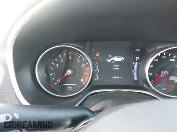 2018 Jeep Compass Limited with VIN 3C4NJDCB0JT314422, listed as a IAAI auction lot 42020523 with 41,888 mi miles and . Bid and sale history available at DreamBid. Image 15.