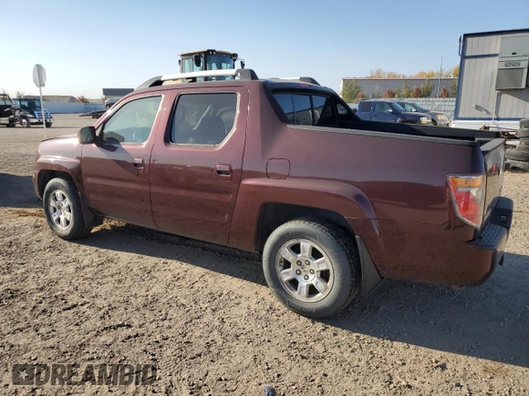 2007 Honda Ridgeline RTL w/Leather with VIN 2HJYK16527H522359, listed as a Copart auction lot 75229004 with 190,597 mi miles and Salvage Title. Bid and sale history available at carsss.com. Image 2.