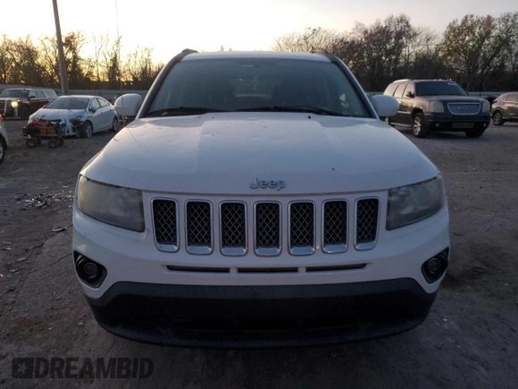 2014 Jeep Compass Latitude with VIN 1C4NJCEB0ED708098, listed as a Copart auction lot 81561334 with 105,687 mi miles and Salvage Title. Bid and sale history available at carsss.com. Image 5.