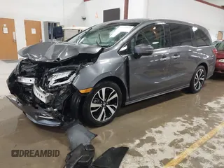 2020 Honda Odyssey Elite with VIN 5FNRL6H9XLB034814, listed as a IAAI auction lot 41940655 with 57,864 mi miles and . Bid and sale history available at DreamBid. Image 19.