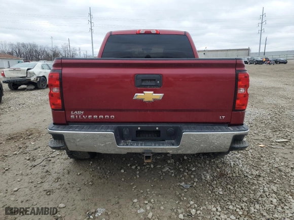 2018 Chevrolet Silverado 1500 LT with VIN 3GCUKREC1JG203897, listed as a Copart auction lot 47377435 with 127,131 mi miles and Salvage Title. Bid and sale history available at carsss.com. Image 6.
