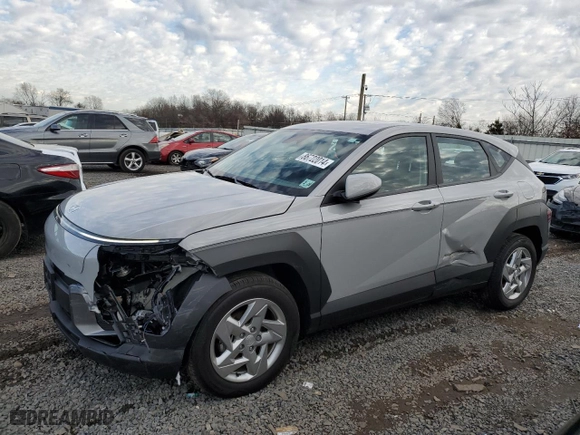 2024 Hyundai Kona SE with VIN KM8HA3AB8RU103363, listed as a Copart auction lot 86722014 with 17,796 mi miles and Salvage Title. Bid and sale history available at carsss.com. Image 1.