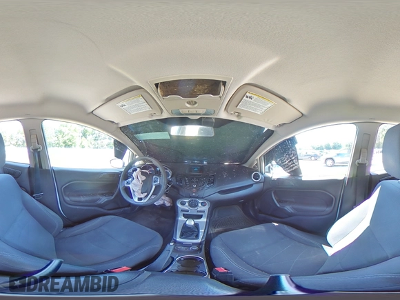 2017 Ford Fiesta SE with VIN 3FADP4EJ0HM126301, listed as a Copart auction lot 52218865 with 80,598 mi miles and Salvage Title. Bid and sale history available at DreamBid. Image 15.