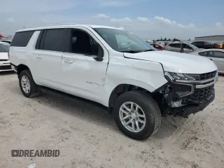2022 Chevrolet Suburban LS with VIN 1GNSCBKD3NR202966, listed as a Copart auction lot 62021864 with 35,851 mi miles and Salvage Title. Bid and sale history available at DreamBid. Image 4.