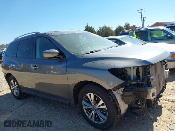 2019 Nissan Pathfinder SV z VIN 5N1DR2MM5KC612594, wystawiony jako IAAI lot #41602287 z przebiegiem 53 240 mil mil oraz . Historia ofert i sprzedaży dostępna na DreamBid. Obrazek 14.