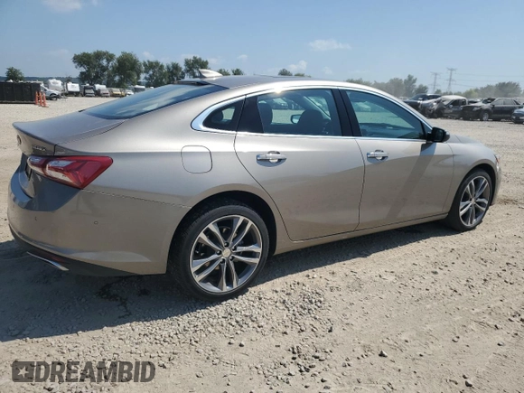 2022 Chevrolet Malibu Premier with VIN 1G1ZE5SX9NF193620, listed as a Copart auction lot 69006604 with 26,971 mi miles and Salvage Title. Bid and sale history available at DreamBid. Image 3.