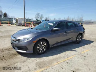 2017 Honda Civic Sedan EX with VIN 19XFC2F79HE066549, listed as a Copart auction lot 51134855 with 50,275 mi miles and Salvage Title. Bid and sale history available at carsss.com. Image 1.