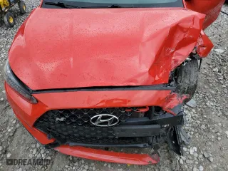 2019 Hyundai Veloster N with VIN KMHT36AH0KU001278, listed as a Copart auction lot 72789884 with 0 mi miles and Salvage Title. Bid and sale history available at carsss.com. Image 11.