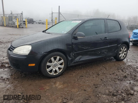 2009 Volkswagen Rabbit S with VIN WVWBB71K89W004528, listed as a Copart auction lot 80742174 with 122,926 mi miles and Salvage title. Bid and sale history available at DreamBid. Image 1.