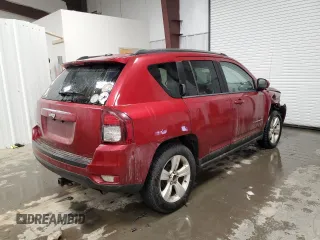 2014 Jeep Compass Latitude with VIN 1C4NJDEB0ED641850, listed as a Copart auction lot 47663165 with 158,730 mi miles and Salvage Title. Bid and sale history available at carsss.com. Image 3.