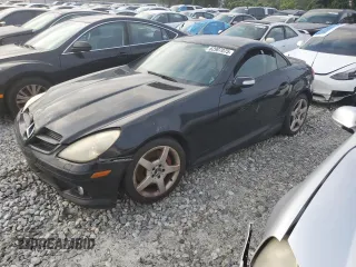 2005 Mercedes-Benz SLK 230/320 with VIN WDBWK56F65F044214, listed as a Copart auction lot 62907075 with 334,924 mi miles and Salvage title. Bid and sale history available at DreamBid. Image 1.