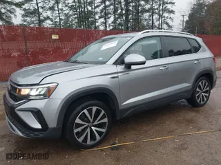 2023 Volkswagen Taos SE with VIN 3VVSX7B26PM381423, listed as a IAAI auction lot 40969090 with 18,750 mi miles. Bid and sale history available at carsss.com. Image 2.