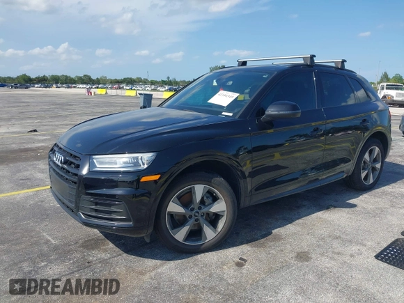 2020 Audi Q5 Premium with VIN WA1ANAFY2L2085872, listed as a IAAI auction lot 42354349 with 67,682 mi miles and . Bid and sale history available at DreamBid. Image 17.
