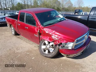 2014 Ram 1500 SLT with VIN 1C6RR6GT9ES225469, listed as a IAAI auction lot 41971290 with 204,575 mi miles. Bid and sale history available at carsss.com. Image 1.